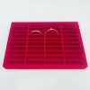 A grey and red checkered desktop storage box, storage basket, and organizing storage box Application Scenario